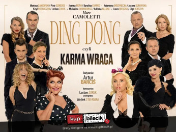 Radomsko Wydarzenie Spektakl DING DONG czyli KARMA WRACA - farsa małżeńska z rewanżem!